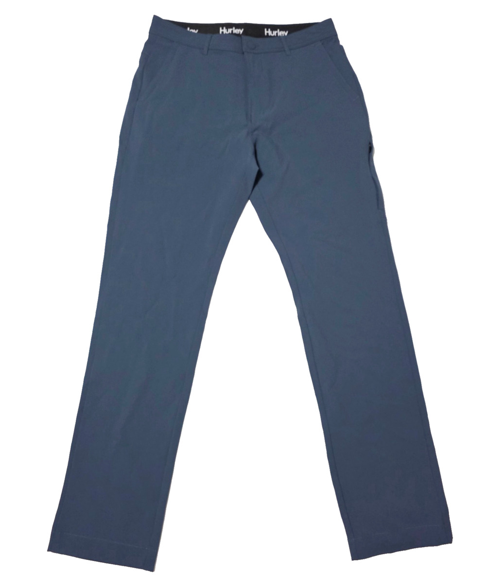Hurley Men's Commuter Tech Golf Stretch Pants Slate Blue /Gray 32x34 NWOT